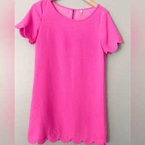 Women’s Pink Scalloped Dress Size S